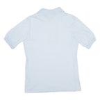 Mens Polo Shirt Blue M
