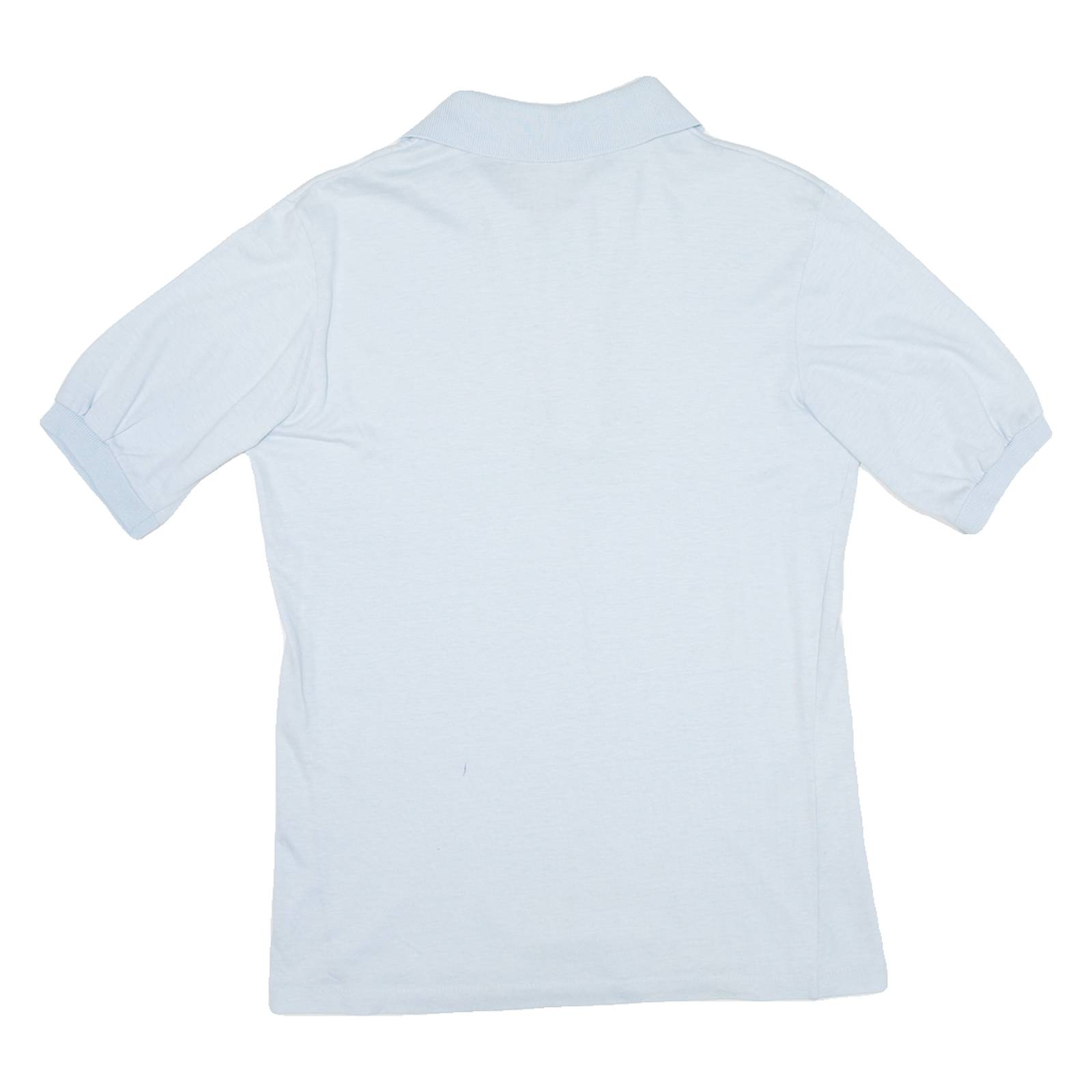 Mens Polo Shirt Blue M