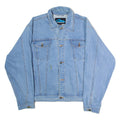 TRI MOUNTAIN Coca Cola Mens Denim Jacket Blue 90s L