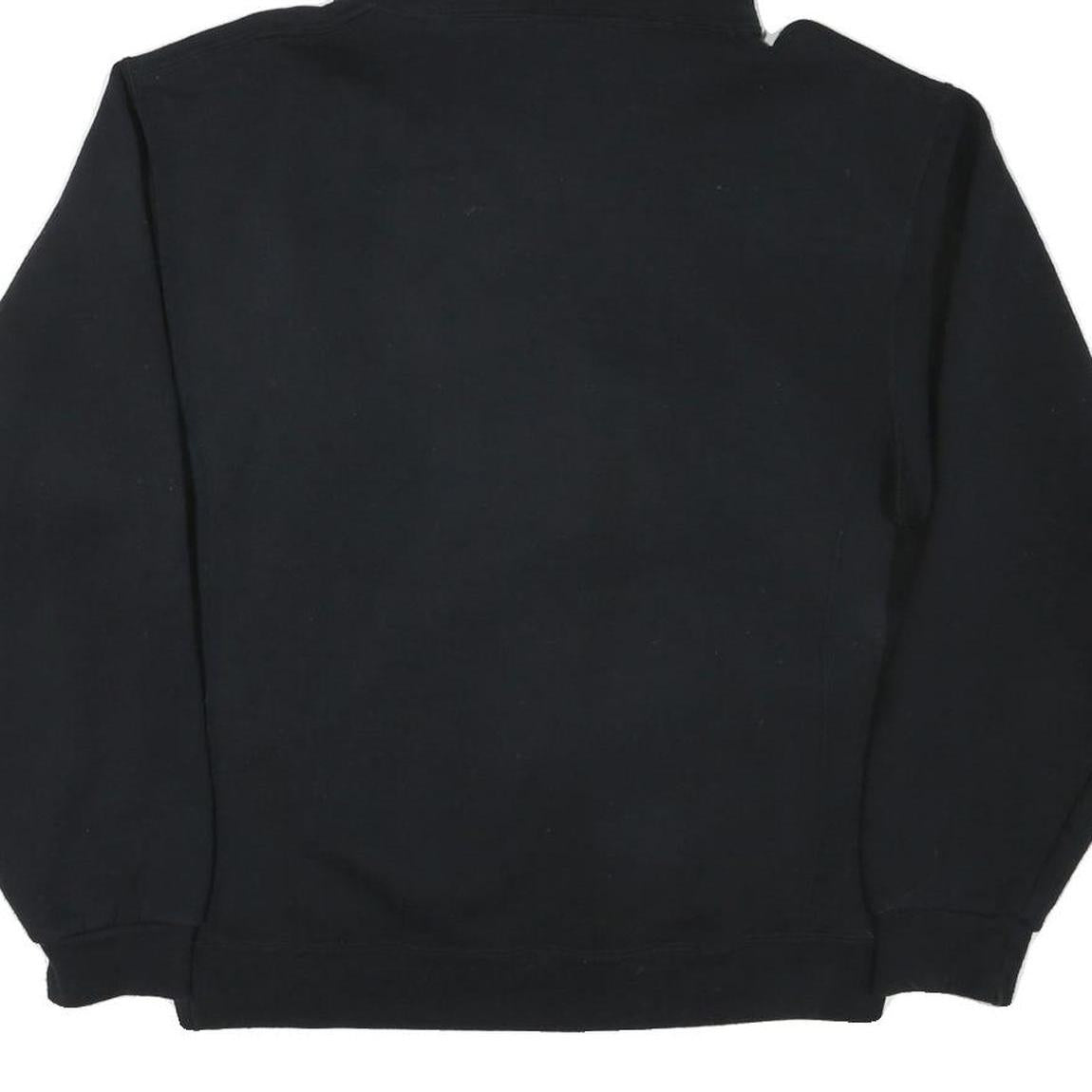 RUSSELL ATHLETIC Mens Black MHC Medicine Hat College Pullover Hoodie M