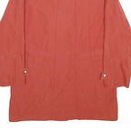BIAGGINI Womens Red Button Jacket UK 10 Polyester Blend Classic Stylish