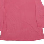 MONSOON Womens Pink Basic Top 3/4 Sleeve Boat Neck UK 14 Comfortable Casual