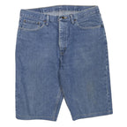 WRANGLER Mens Denim Blue Casual Shorts L W36 Classic Cotton Blend