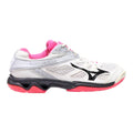 MIZUNO Sneaker Trainers White Synthetic Womens UK 6