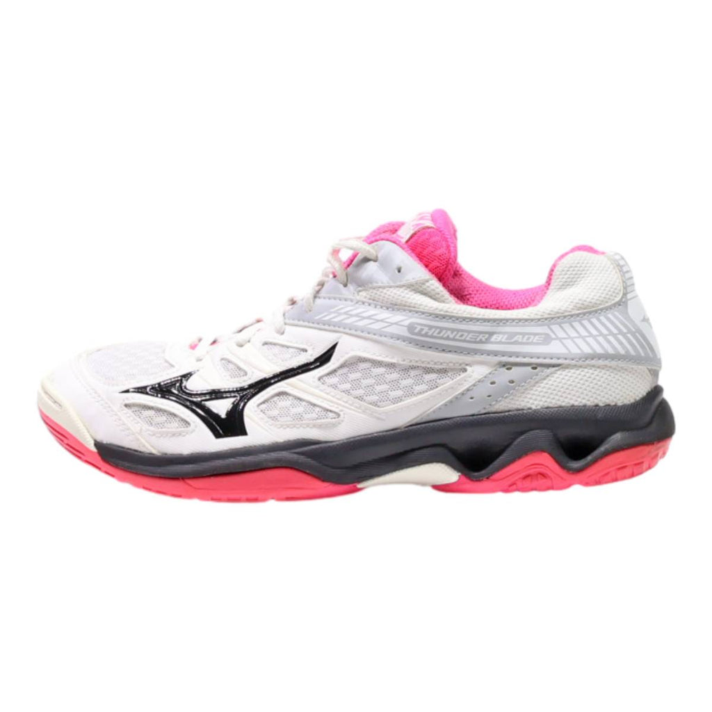 MIZUNO Sneaker Trainers White Synthetic Womens UK 6