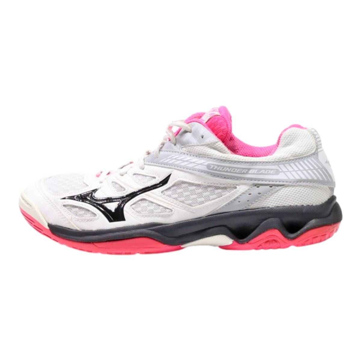 MIZUNO Sneaker Trainers White Synthetic Womens UK 6