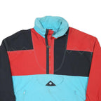 WHITE STAG Mens Red & Blue Nylon Zip Jacket M Colourblock Casual Outdoor