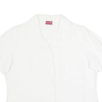 BIAGGINI Womens Shirt White Collared M