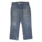 CARHARTT Workwear Mens Jeans Blue Relaxed Straight W36 L28