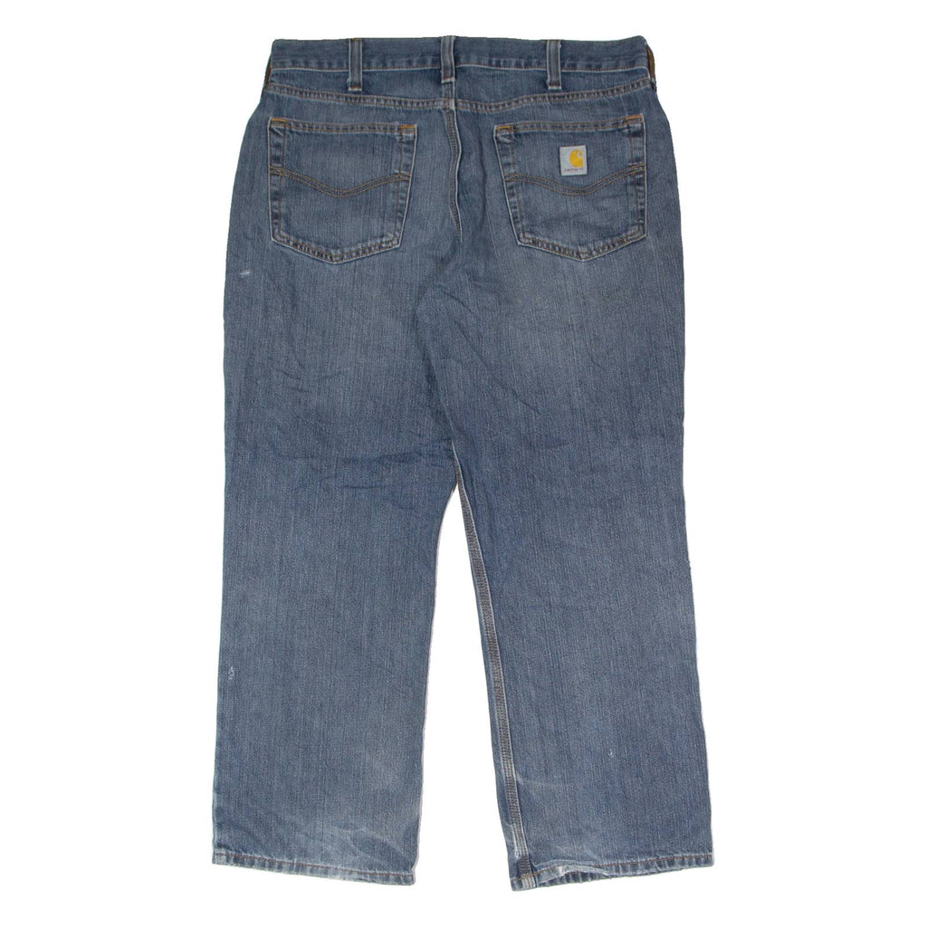 CARHARTT Workwear Mens Jeans Blue Relaxed Straight W36 L28