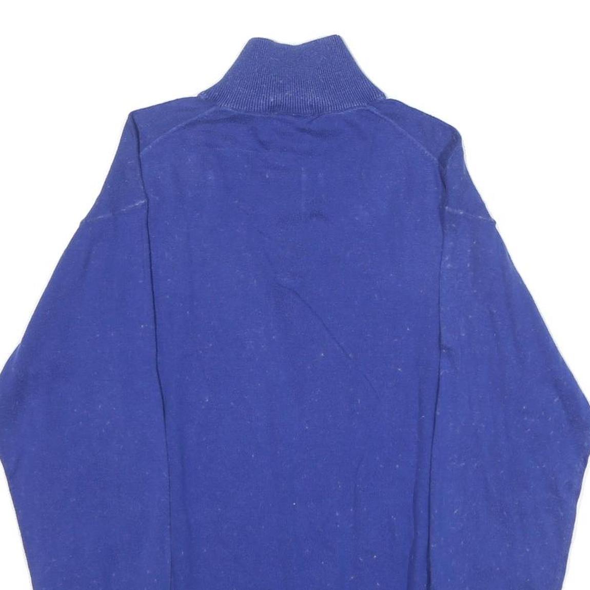 LACOSTE Mens Blue Pullover Plain Crew Neck Basic Knit Jumper XL Cashmere Blend