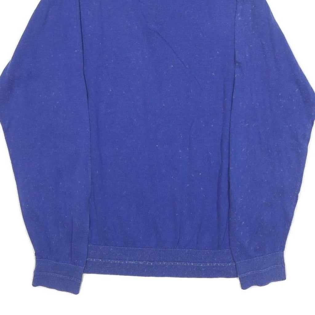 LACOSTE Mens Blue Pullover Plain Crew Neck Basic Knit Jumper XL Cashmere Blend