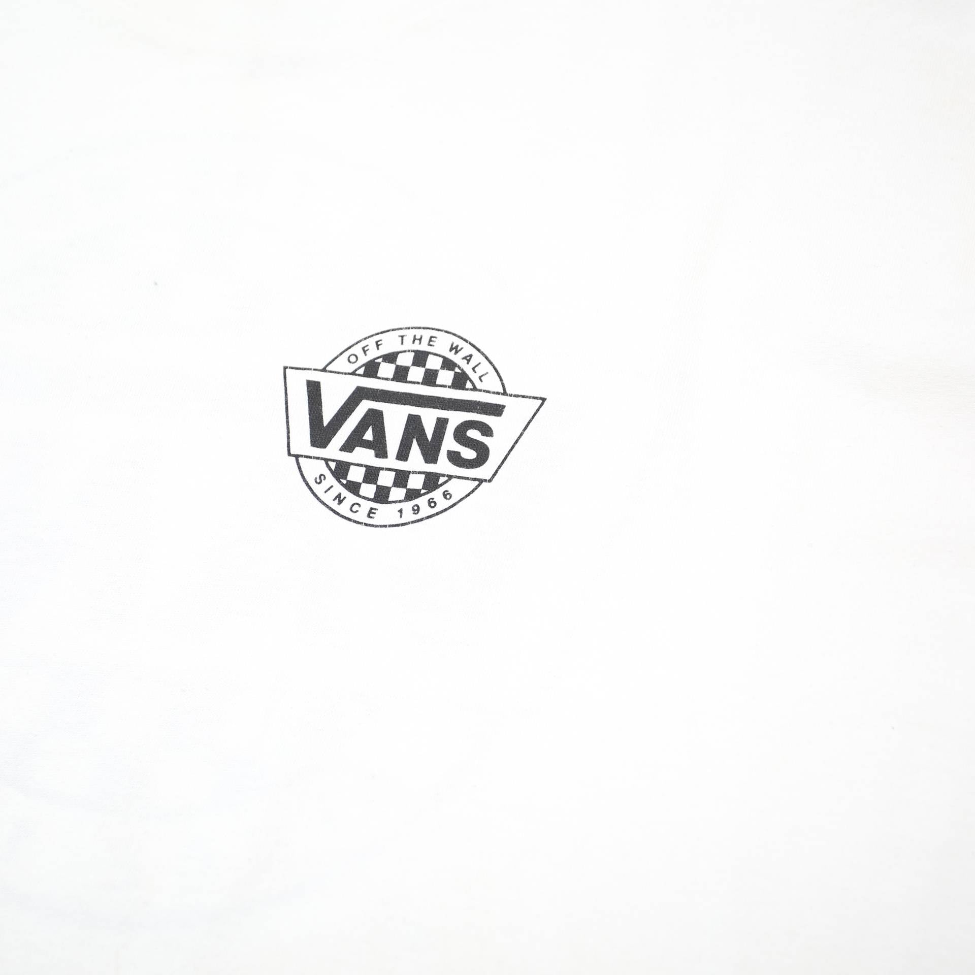 VANS Mens White 2XL Short Sleeve Crew Neck Classic Graphic T-Shirt
