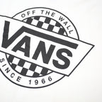 VANS Mens White 2XL Short Sleeve Crew Neck Classic Graphic T-Shirt