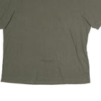 CALVIN KLEIN Womens Green T-Shirt M Short Sleeve Crew Neck Classic Cotton Tee