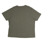 CALVIN KLEIN Womens Green T-Shirt M Short Sleeve Crew Neck Classic Cotton Tee