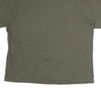 CALVIN KLEIN Womens Green T-Shirt M Short Sleeve Crew Neck Classic Cotton Tee