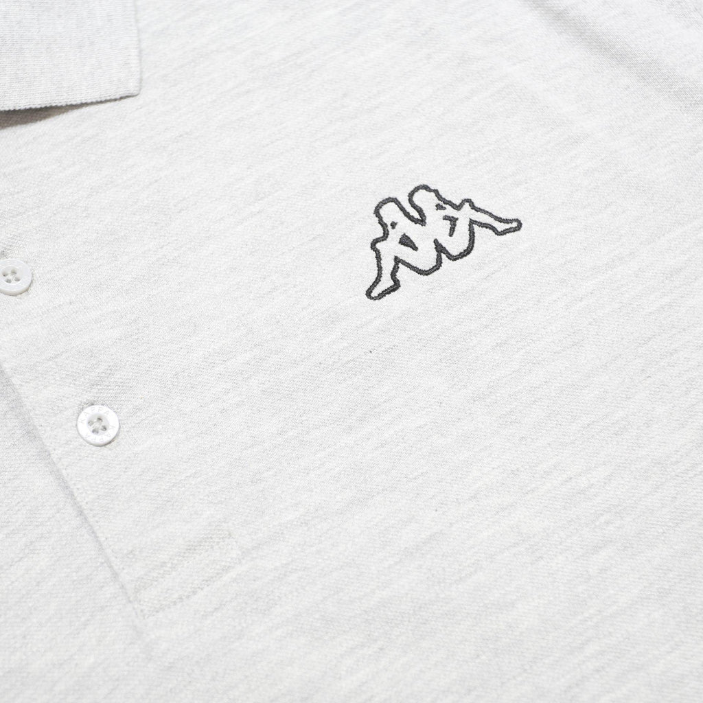 KAPPA Mens Grey Polo Shirt Short Sleeve Cotton Blend 3XL Classic Casual