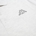 KAPPA Mens Grey Polo Shirt Short Sleeve Cotton Blend 3XL Classic Casual