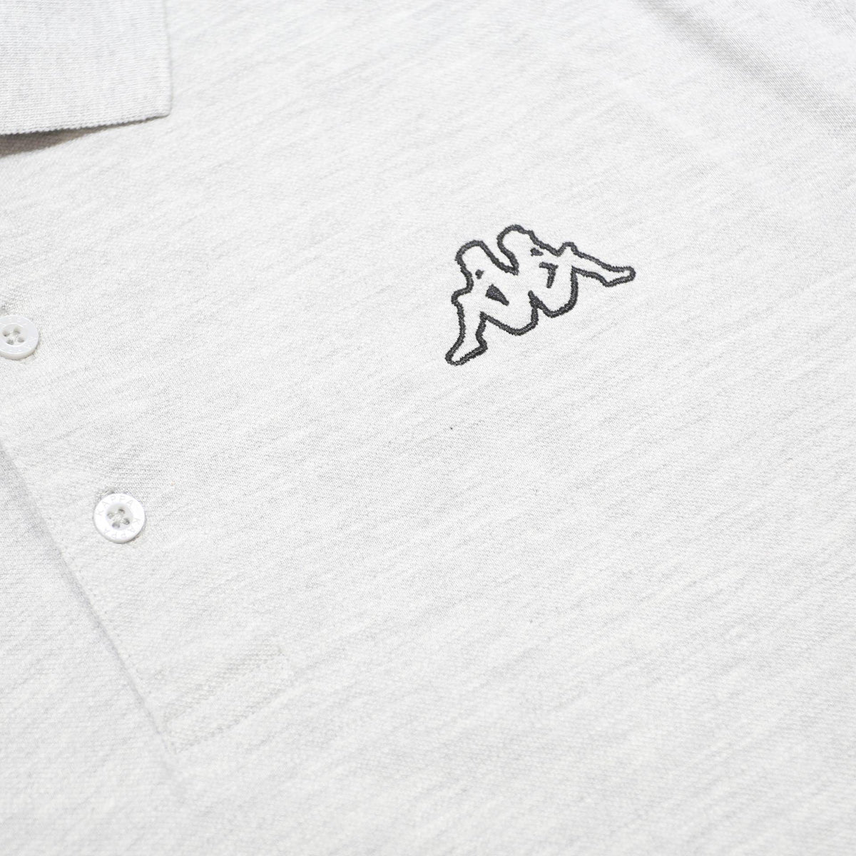 KAPPA Mens Grey Polo Shirt Short Sleeve Cotton Blend 3XL Classic Casual
