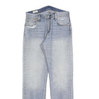 LEVI'S 551 Z BIG E Mens Jeans Blue Regular Straight Denim Light W30 L34 Classic
