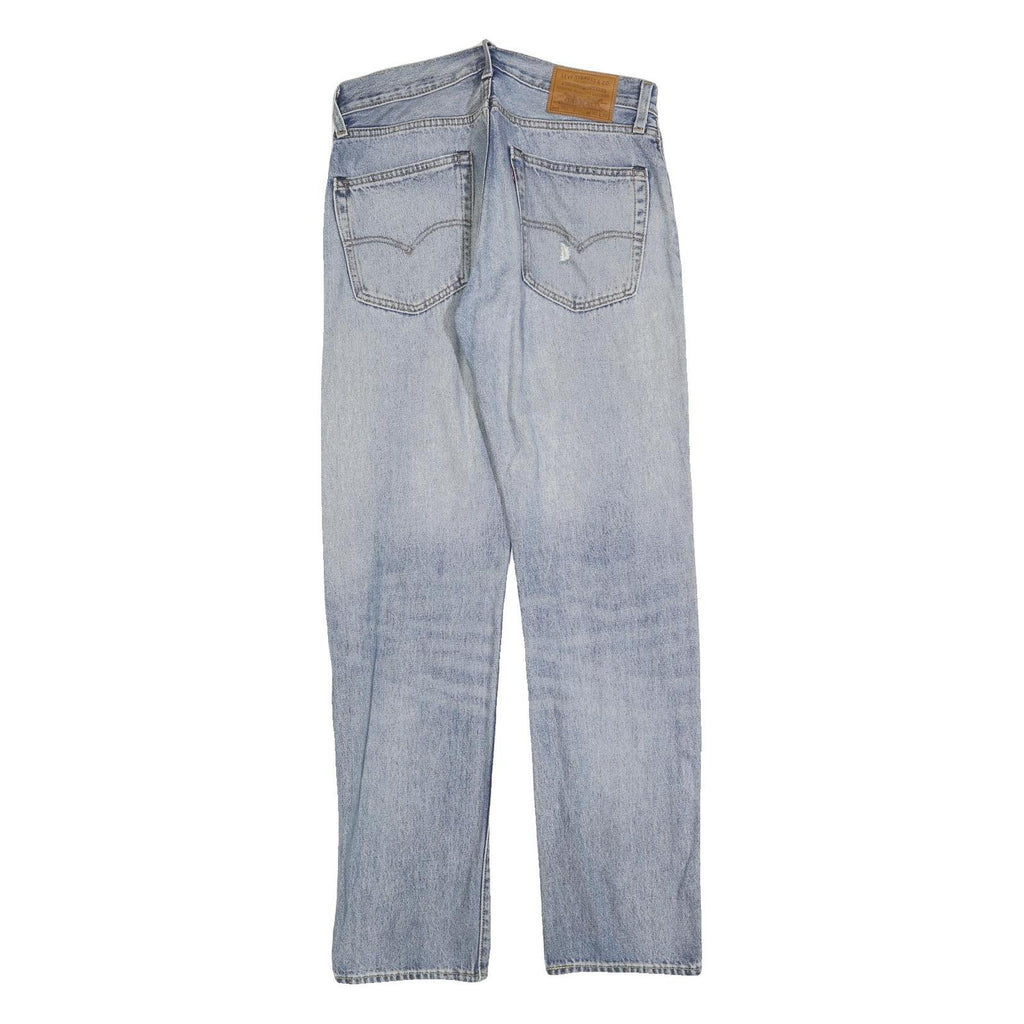 LEVI'S 551 Z BIG E Mens Jeans Blue Regular Straight Denim Light W30 L34 Classic