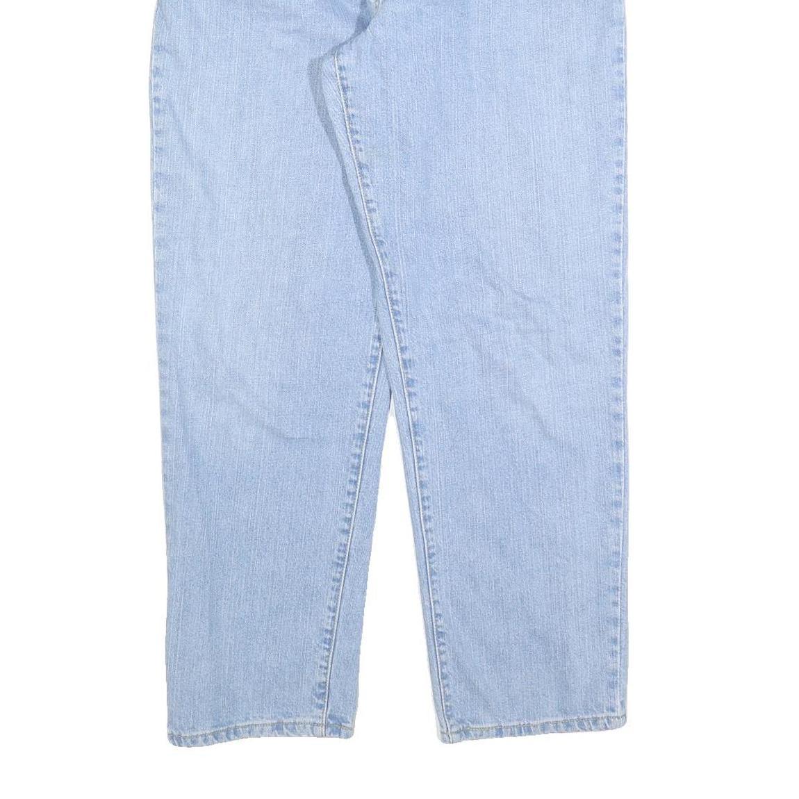 LEVI'S 550 Tapered Womens Jeans Blue Relaxed Cotton Blend W34 L28 Classic Fit