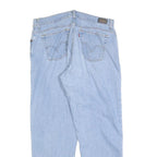 LEVI'S 550 Tapered Womens Jeans Blue Relaxed Cotton Blend W34 L28 Classic Fit