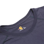 CARHARTT Mens Blue & Navy Modern T-Shirt L Short Sleeve Crew Neck Slim Fit