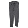 LEVI'S 519 Hi-Ball Mens Jeans Grey Slim Skinny Denim W29 L28 Cotton Blend Zip