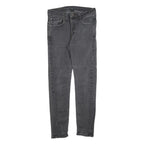 LEVI'S 519 Hi-Ball Mens Jeans Grey Slim Skinny Denim W29 L28 Cotton Blend Zip