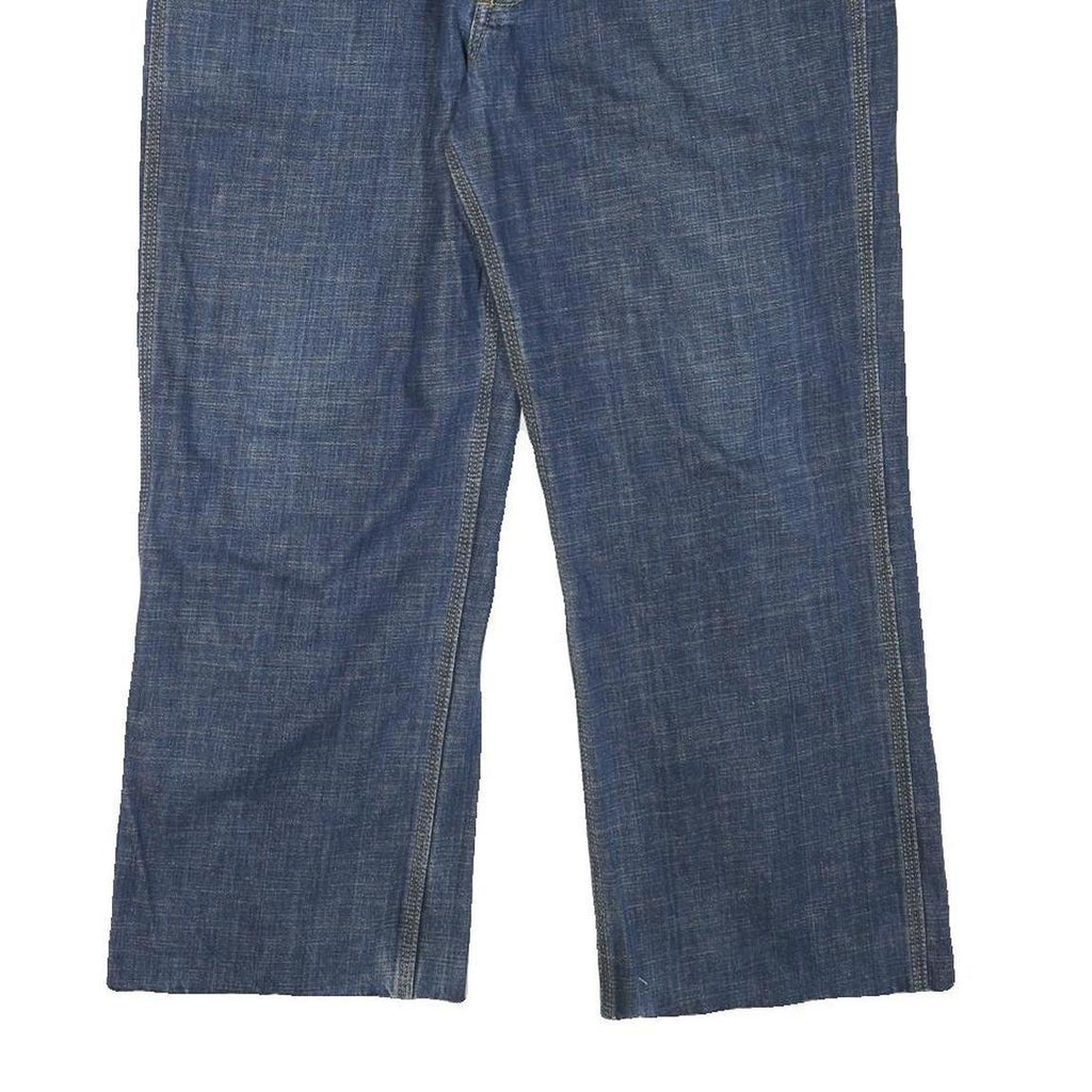 CARHARTT Mens Jeans Blue Relaxed Straight Denim Medium W34 L25 Workwear Casual