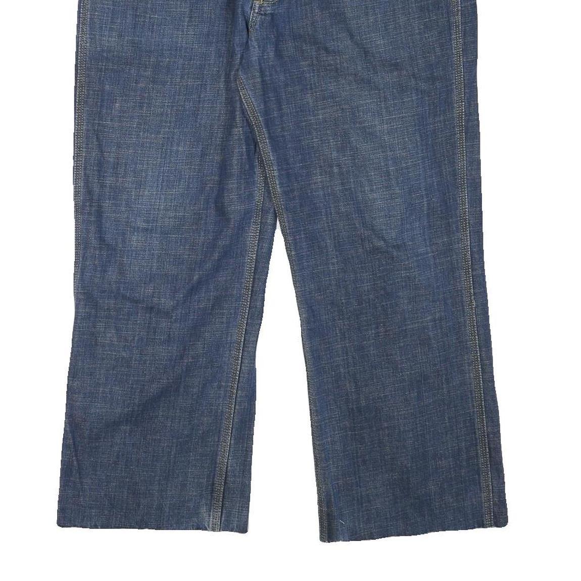 CARHARTT Mens Jeans Blue Relaxed Straight Denim Medium W34 L25 Workwear Casual