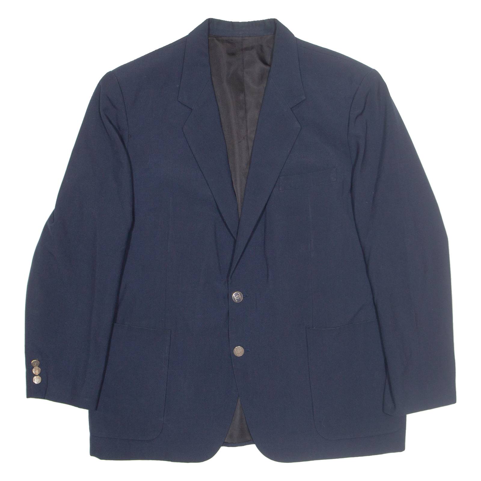 Mens Blazer Jacket Blue XL