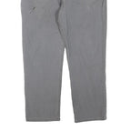 CARHARTT Mens Grey Regular Fit Straight Denim Jeans W40 L32 Workwear Zip