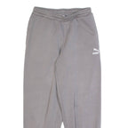 PUMA Mens Joggers Grey Tapered XS W28 L26