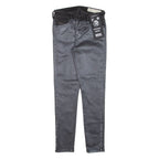 DIESEL Slandy-Zip Womens Trousers Black Relaxed Skinny W27 L27