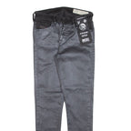 DIESEL Slandy-Zip Womens Trousers Black Relaxed Skinny W27 L27
