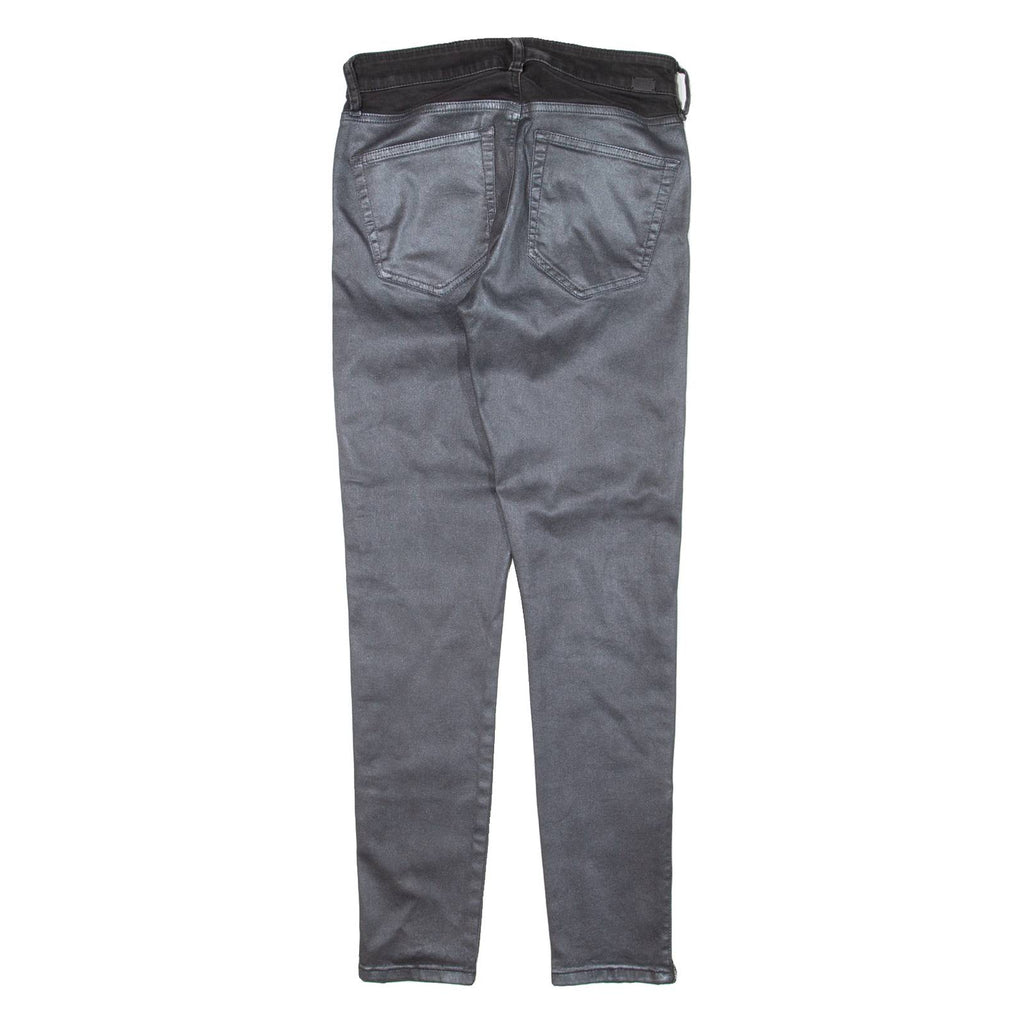 DIESEL Slandy-Zip Womens Trousers Black Relaxed Skinny W27 L27