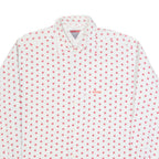 TEDDY'S Stars Mens Shirt Cream Long Sleeve S