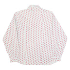 TEDDY'S Stars Mens Shirt Cream Long Sleeve S