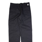 DICKIES Workwear Mens Trousers Black Regular Straight W38 L39