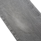 LEVI'S Womens Jeans Black Regular Straight Denim Medium W26 L31 Classic Fit