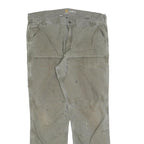 CARHARTT Mens Cotton Blend Relaxed Fit W40 L34 Workwear Trousers Zip Closure