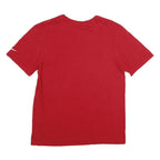 NIKE Mens Red Chico High Field Hockey Graphic T-Shirt M Short Sleeve Crew Neck