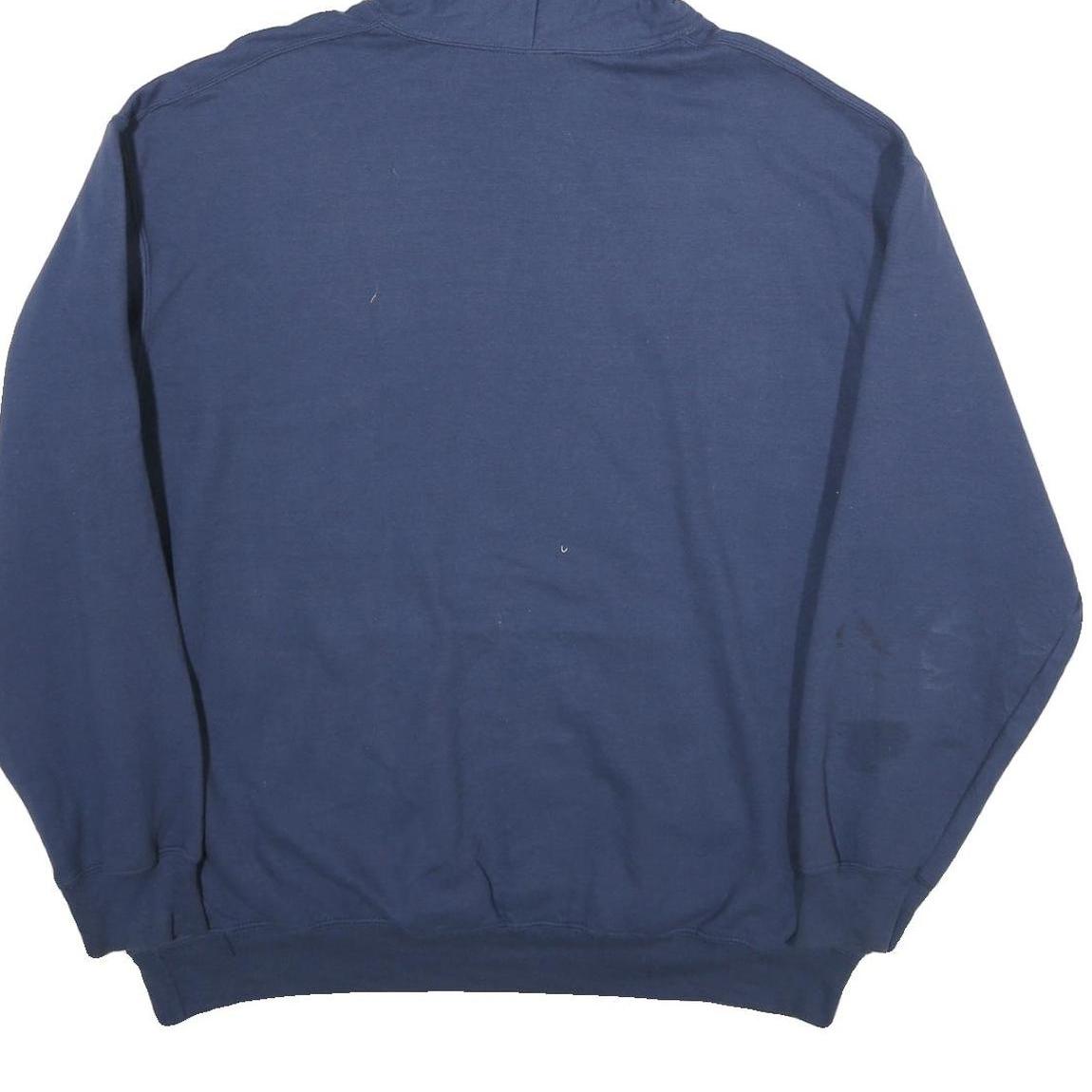 PORT & COMPANY Mens Blue Yard Sharks Softball Pullover Hoodie XL Sportswear