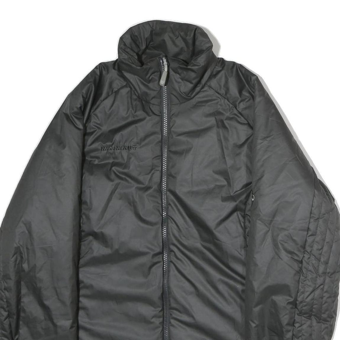 MAMMUT Womens Black Jacket M Polyester Plain Lightweight Zip Outdoor
