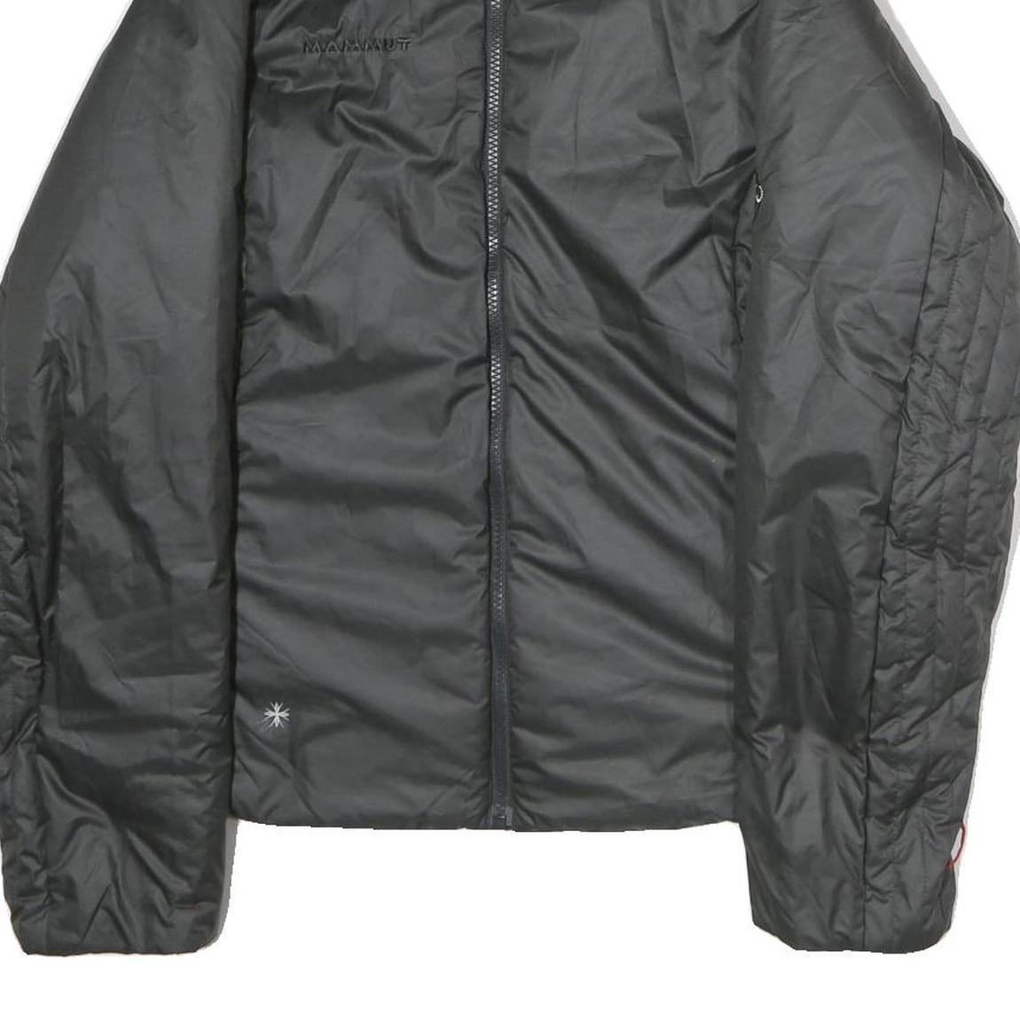 MAMMUT Womens Black Jacket M Polyester Plain Lightweight Zip Outdoor