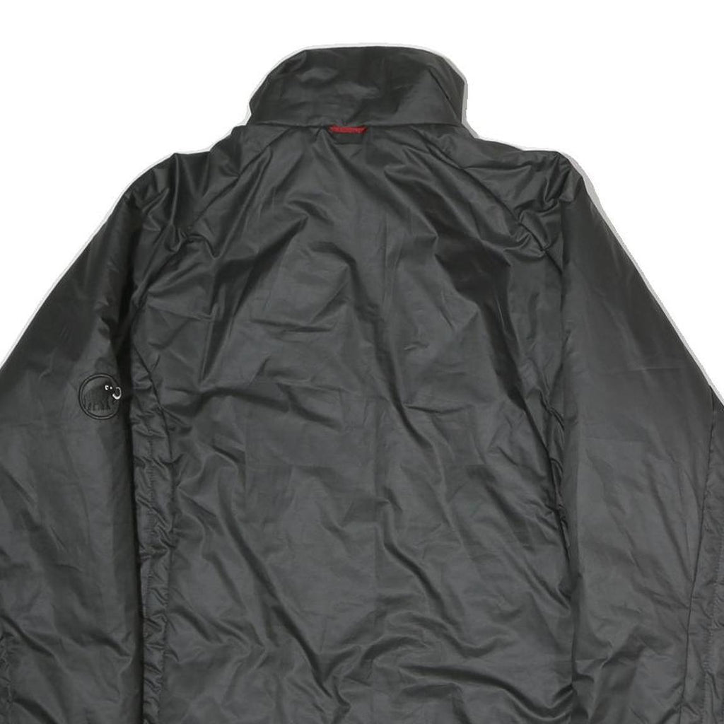 MAMMUT Womens Black Jacket M Polyester Plain Lightweight Zip Outdoor