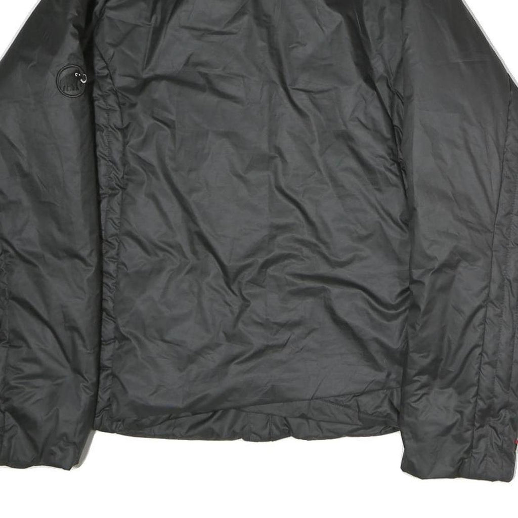 MAMMUT Womens Black Jacket M Polyester Plain Lightweight Zip Outdoor